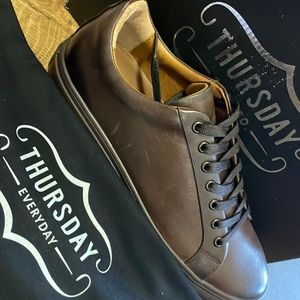 Thursday brown leather-never worn-Super comfortable, flexible,